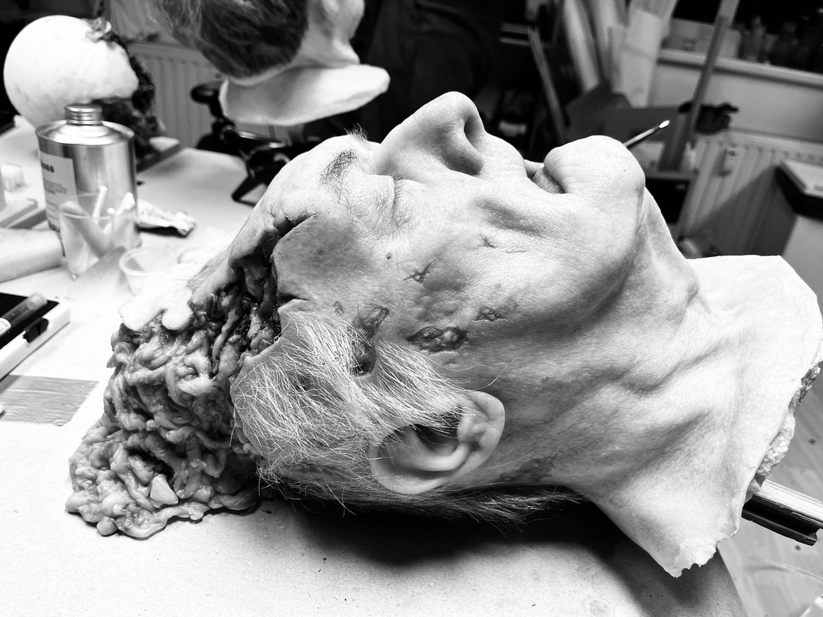 Leichenfigur Nahaufnahme