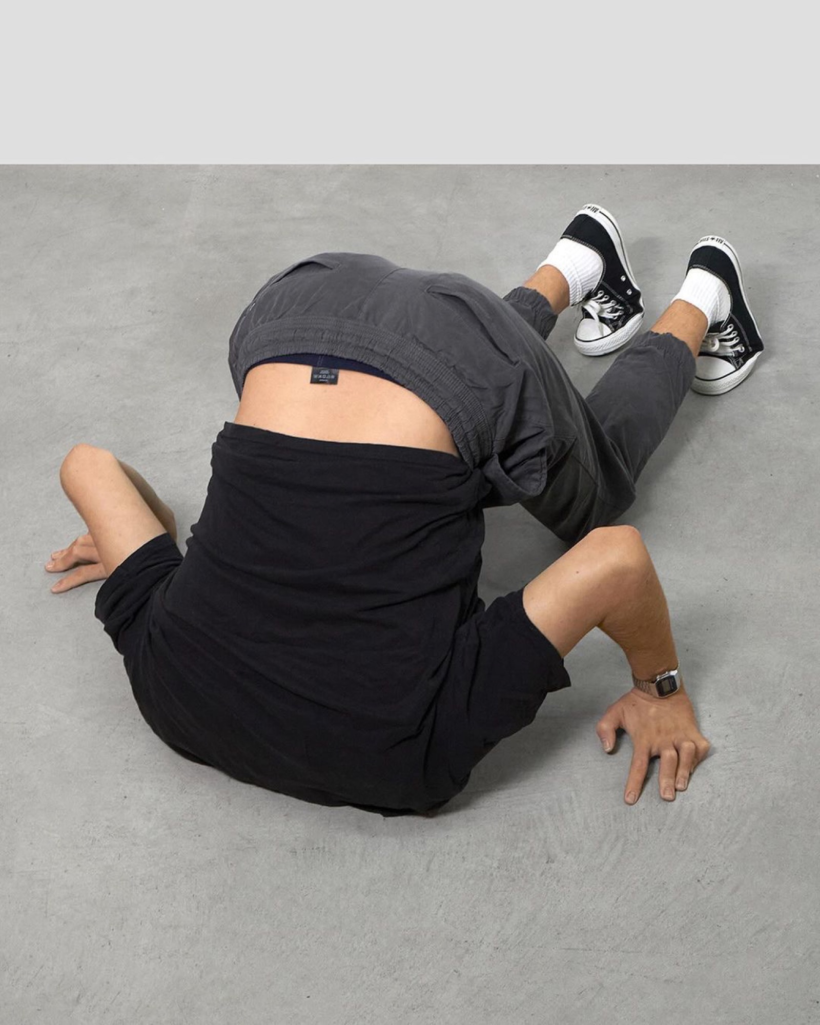 Hyperrealistische Menschenplastik